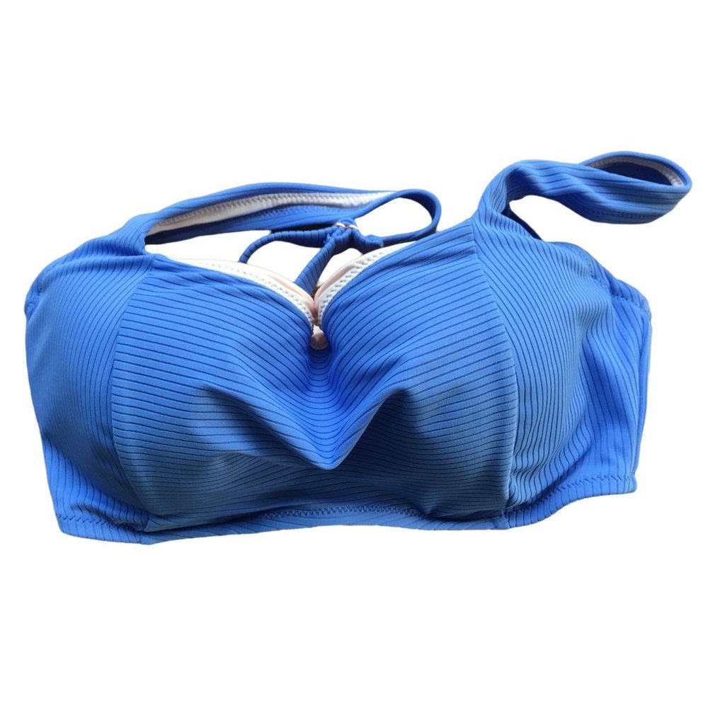 Shade N Shore Blue Underwire Bikini Bra Size 32DD W238